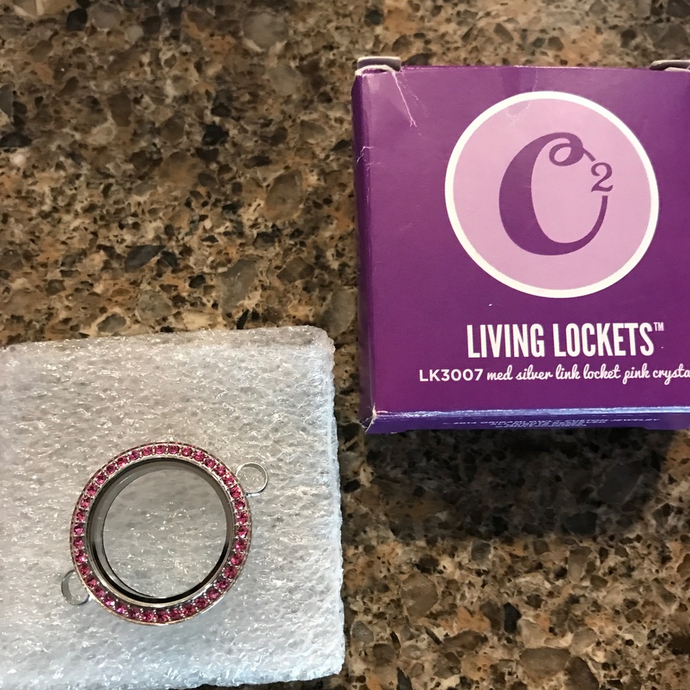 Brand new Origami Owl silver link bracelet locket